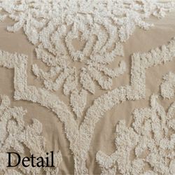 Sasha Chenille Mini Comforter Set Light Taupe