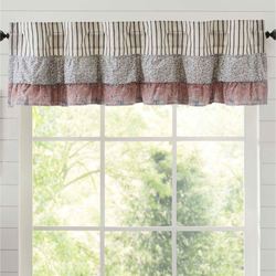 Kaila Ruffled Valance Multi Warm