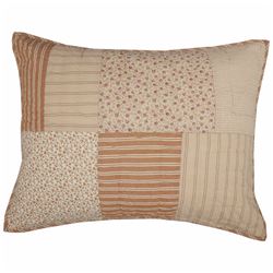 Camilia Patchwork Sham Multi Warm