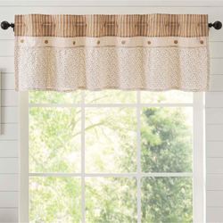 Camilia Ruffled Valance Multi Warm