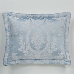 Contessa Piped Flanged Sham Powder Blue