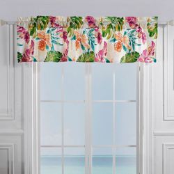 Tropics Tailored Valance Multi Bright 84 x 16