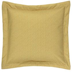 Fern Gully Basket Weave European Sham Yellow