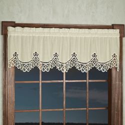 Abilene Tailored Valance Ecru 56 x 14