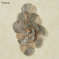 Fontana Floral Bloom Wall Art Gold