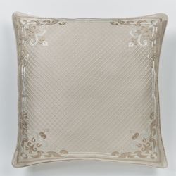 Lunata European Pillow with Piped Sham Sand