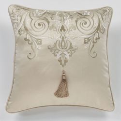 Lunata Embroidered Pillow Sand 18 Square