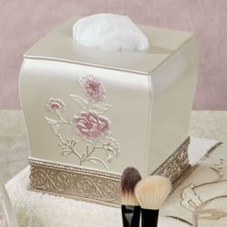 Dublin Rose II Tissue Cover Ecru