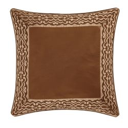 Surano II Piped European Sham Chocolate