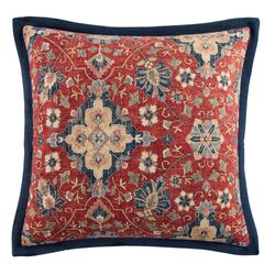 Melinda Medallion Floral European Sham Red