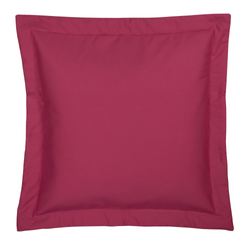 Virginia Raspberry Flanged European Sham