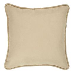 Virginia Wheat Piped Pillow 17 Square