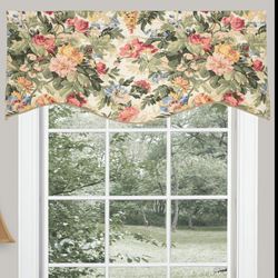 Virginia Winston Valance Multi Warm 52 x 16