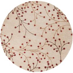 Braeton Round Rug Tan
