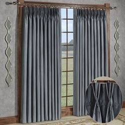 Chamberlain Wide Pinch Pleat Curtain Pair
