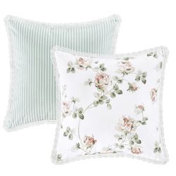 Rialto II Reversible Printed Pillow Sage 16 Square