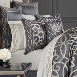 Deco II Comforter Set Charcoal