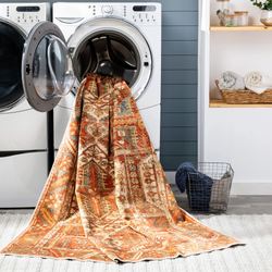 Hyker Rectangle Rug Rust