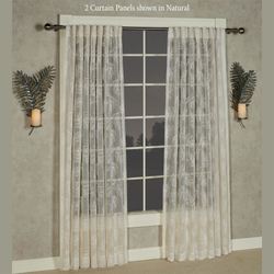 Allesia Semi Sheer Curtain Panel