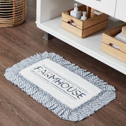 Sawyer Mill Bath Mat Blue 30 x 20