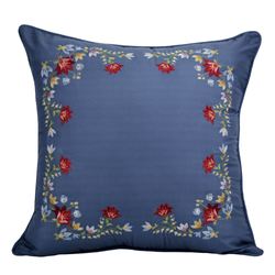 Chesapeake Embroidered Pillow Multi Bright 18 Square