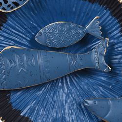 Dark Sea Fish Wall Sculpture