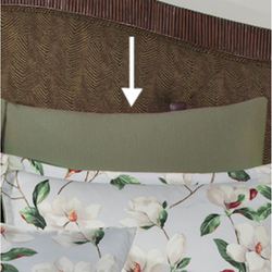 Magnolia Lane Tailored European Sham Green