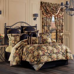 Stefania Comforter Set Black
