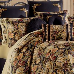 Stefania Comforter Set Black