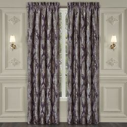 Dominique Wide Tailored Curtain Pair Lavender