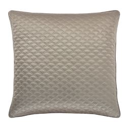 Lyndon Quilted European Sham Light Taupe