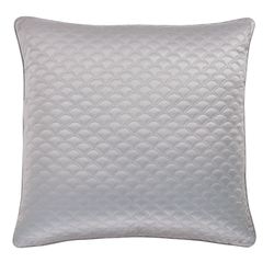 Lyndon Quilted European Sham Silver
