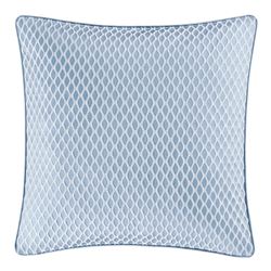 Liana Piped European Sham Powder Blue