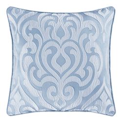 Liana Piped Pillow Powder Blue 18 Square