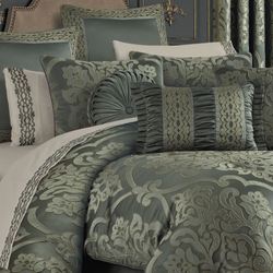 Santino Comforter Set Dark Green