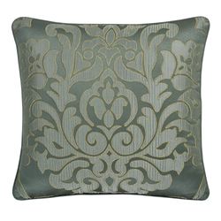 Santino Piped Pillow Dark Green 20 Square