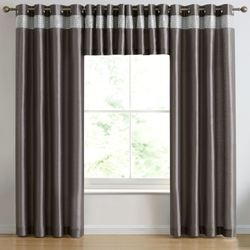 Ellison Wide Grommet Curtain Pair 110 x 84