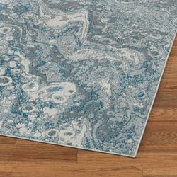 Avalon Rectangle Rug Gray