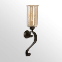 Elizabeth Hurricane Wall Sconce Antique Bronze