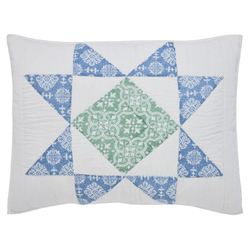 Jolie Patchwork Quilted Sham Multi Pastel