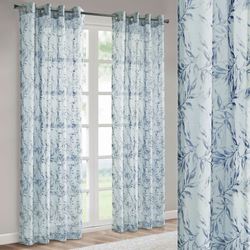 Ramey Semi Sheer Grommet Curtain Panel