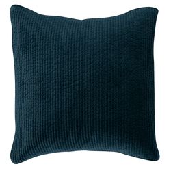 Stonewashed Velvet Quilted European Sham