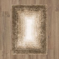Ombre Border Rectangle Bath Rug