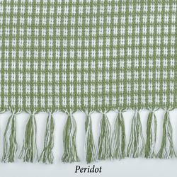 Homespun Oblong Tablecloth