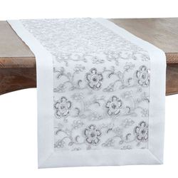 Floral Elegance Table Runner