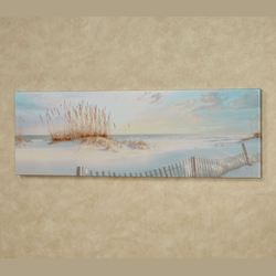 Through the Sea Grass Canvas Wall Art Multi Pastel