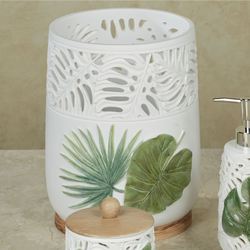Viva Palm Wastebasket Green