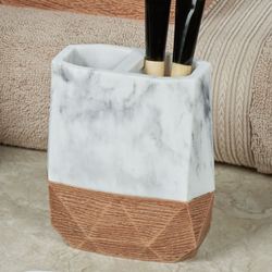 Salerno Brush Holder Gray
