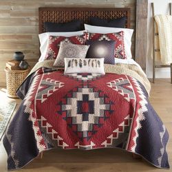 Tribal Dream Mini Quilt Set Red