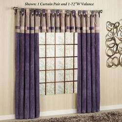 Impulse Tap Top Curtain Pair Sand 84 x 84